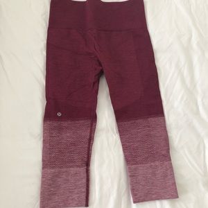 Lululemon In the Flow Crop Ombre